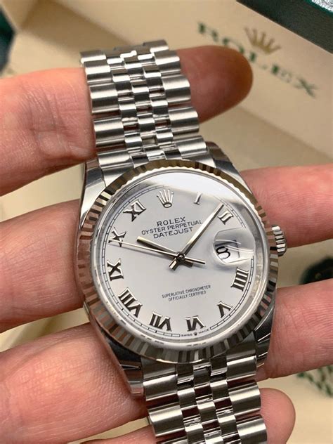 rolex 126234 white dial|rolex model 126234.